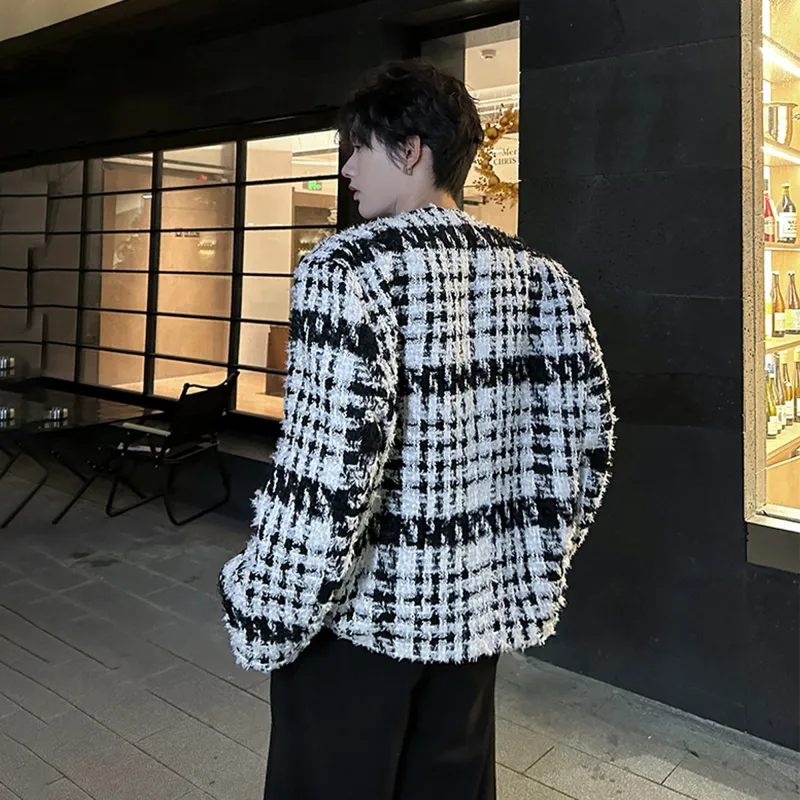 FASTFISH Jackets & Coats Unisex Black & White-1