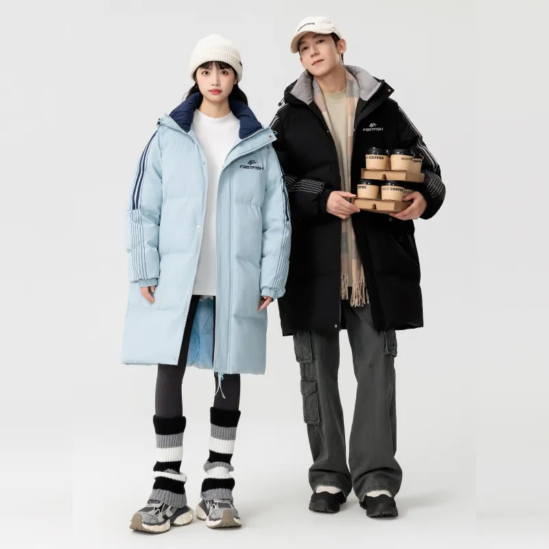 FASTFISH Puffer Jackets Unisex-11