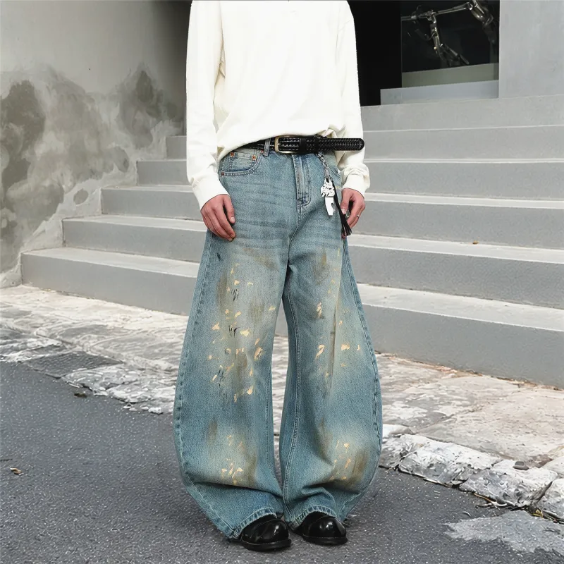 FASTFISH Jeans Unisex Blue-3