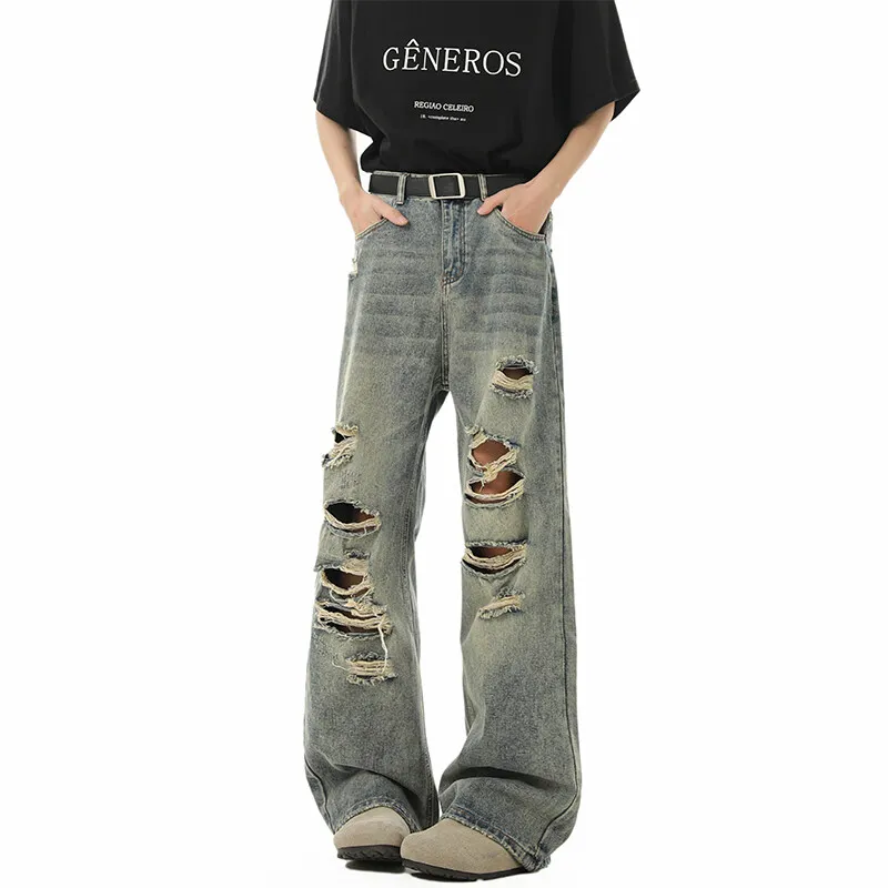 FASTFISH Jeans Unisex Blue-3