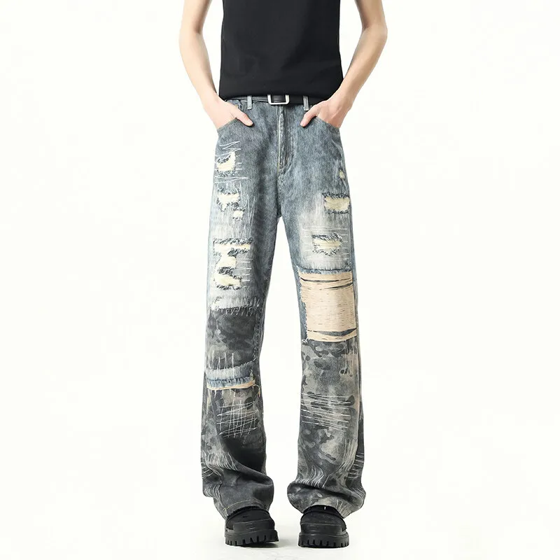 FASTFISH Jeans Unisex Blue-2