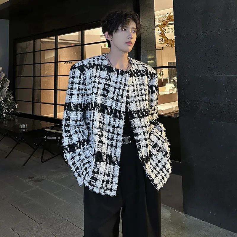 FASTFISH Jackets & Coats Unisex Black & White-5