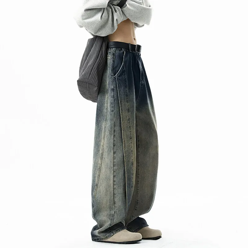 FASTFISH Jeans Unisex Vintage Blue-1