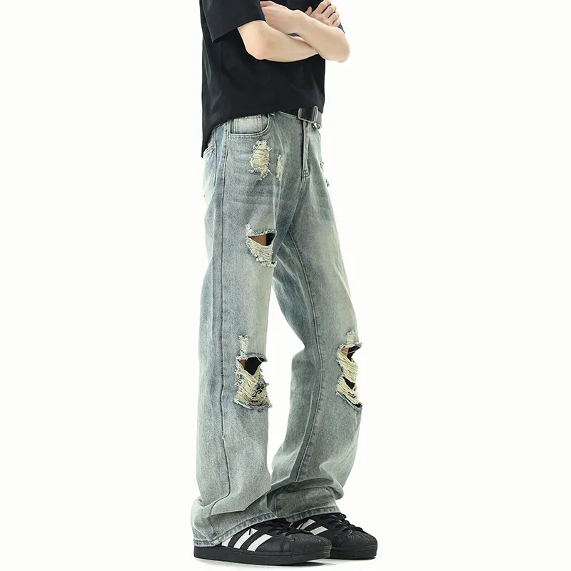 FASTFISH Jeans Unisex Blue-4