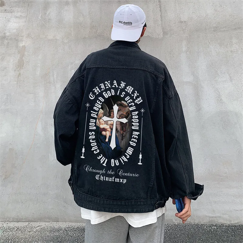 FASTFISH Denim Jackets Unisex-1