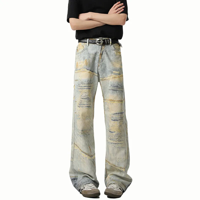 FASTFISH Jeans Unisex Blue-1