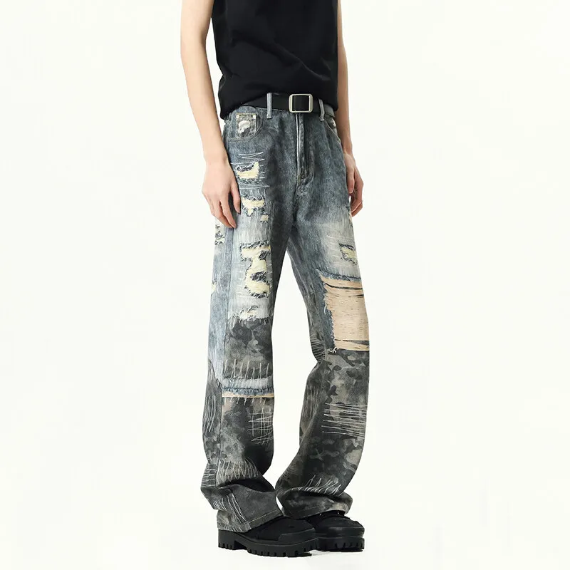 FASTFISH Jeans Unisex Blue-3