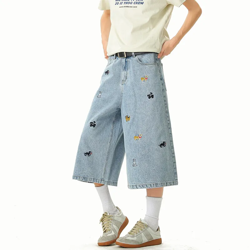FASTFISH Denim Shorts Unisex-3