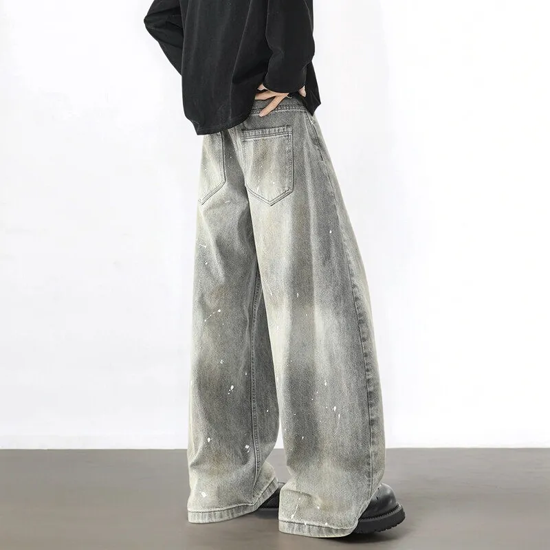 FASTFISH Jeans Unisex Smoke Gray-3