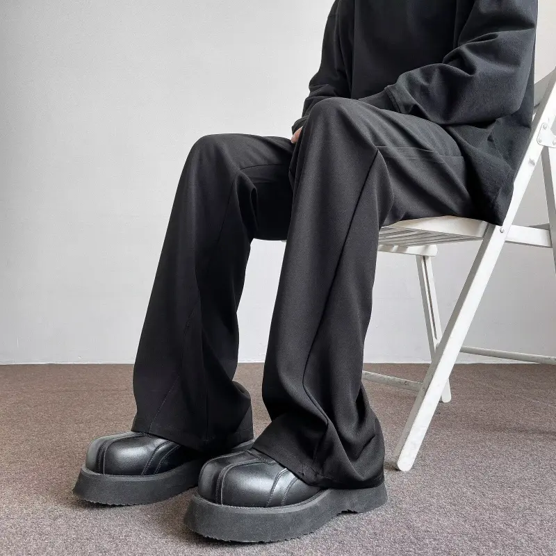 FASTFISH Suit Trouser Unisex Black-4