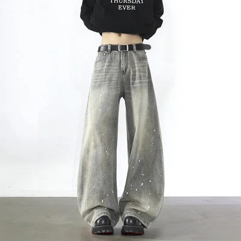 FASTFISH Jeans Unisex Smoke Gray-2