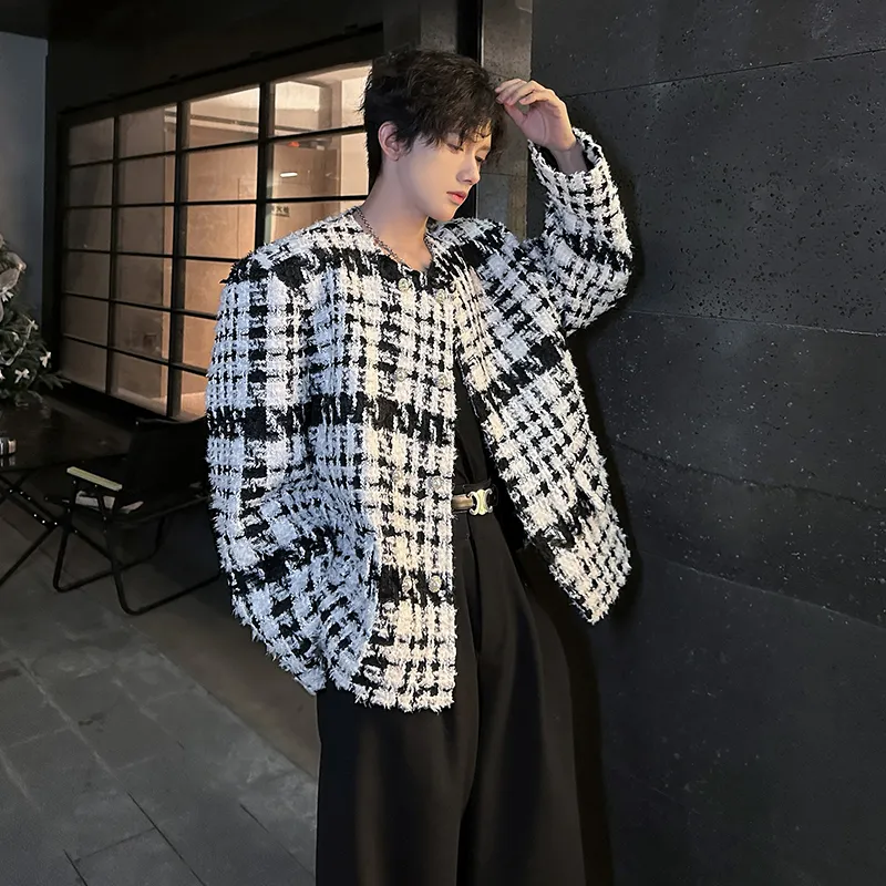 FASTFISH Jackets & Coats Unisex Black & White-4