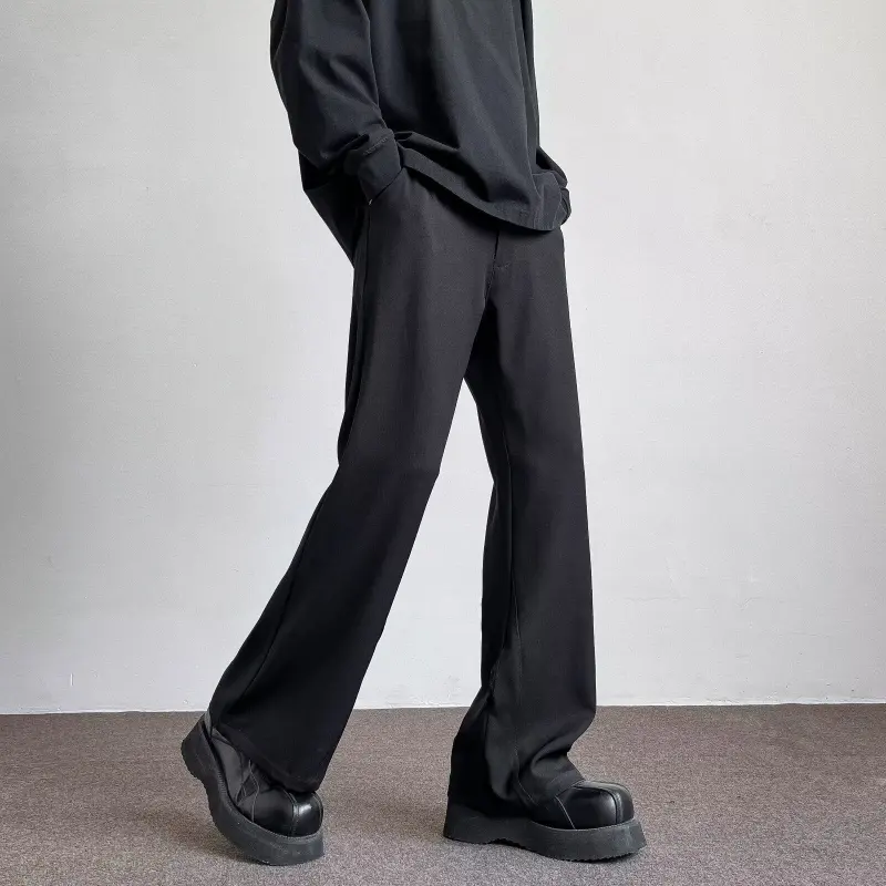 FASTFISH Suit Trouser Unisex Black-3