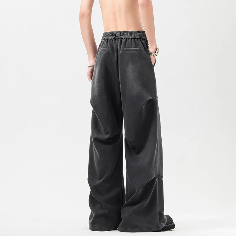 FASTFISH Jeans Unisex Washed Gray-3