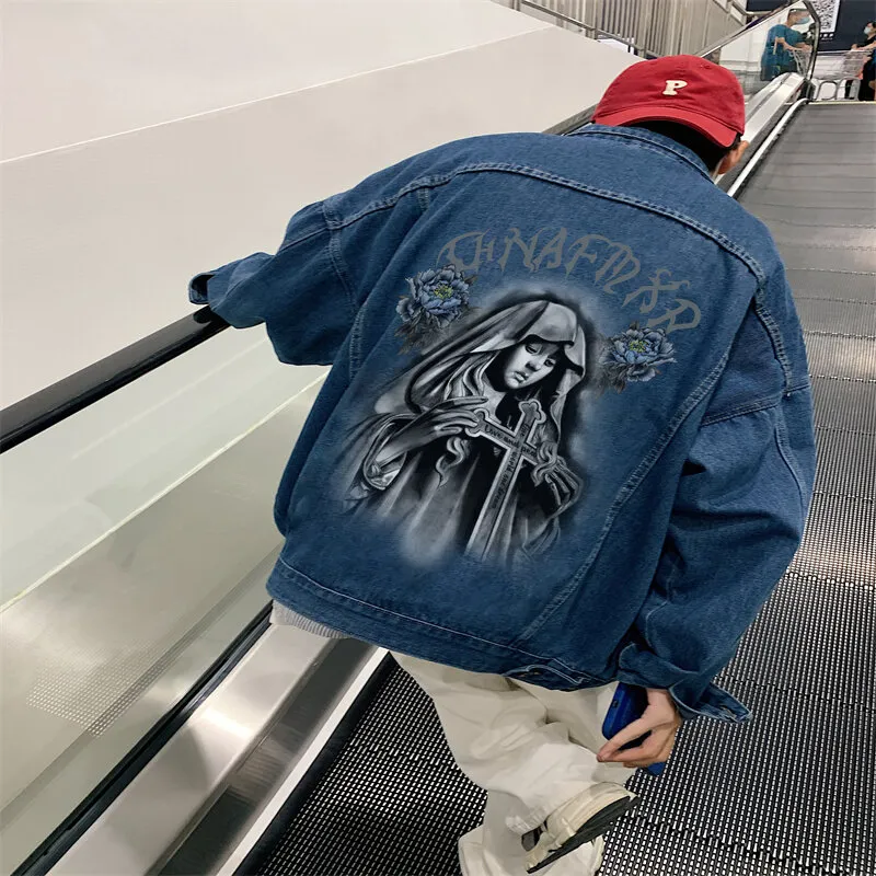 FASTFISH Denim Jackets Unisex-9