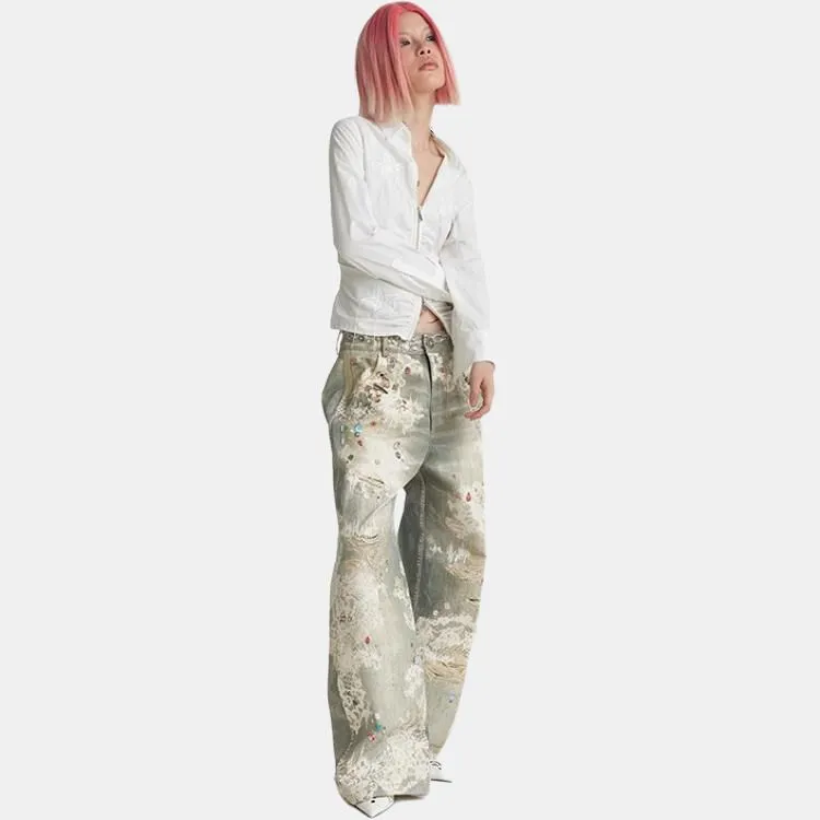 FASTFISH Jeans Unisex Blue-2