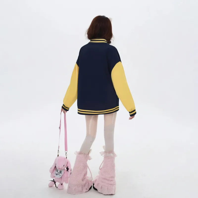 FASTFISH Baseball Jacket Unisex-3