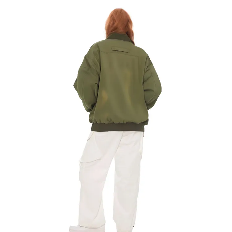 FASTFISH Jackets Coats Unisex Army Green-2