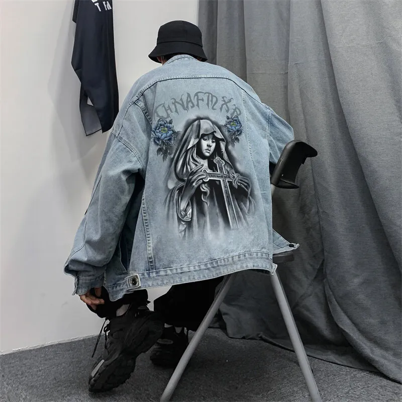 FASTFISH Denim Jackets Unisex-6