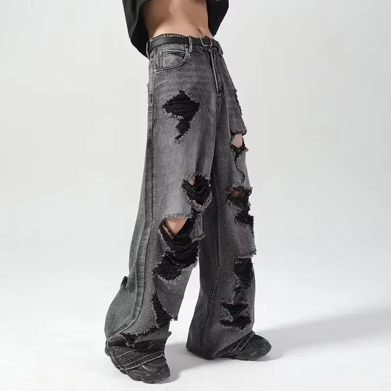 FASTFISH Jeans Unisex Black-4