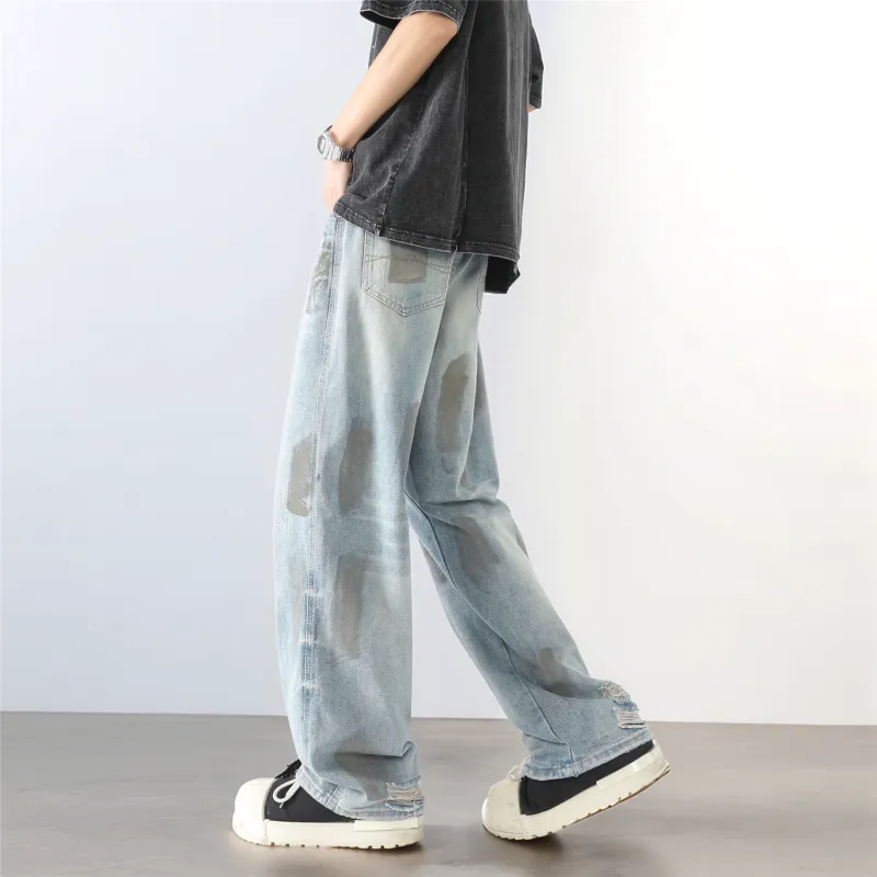 FASTFISH Jeans Unisex Blue-2