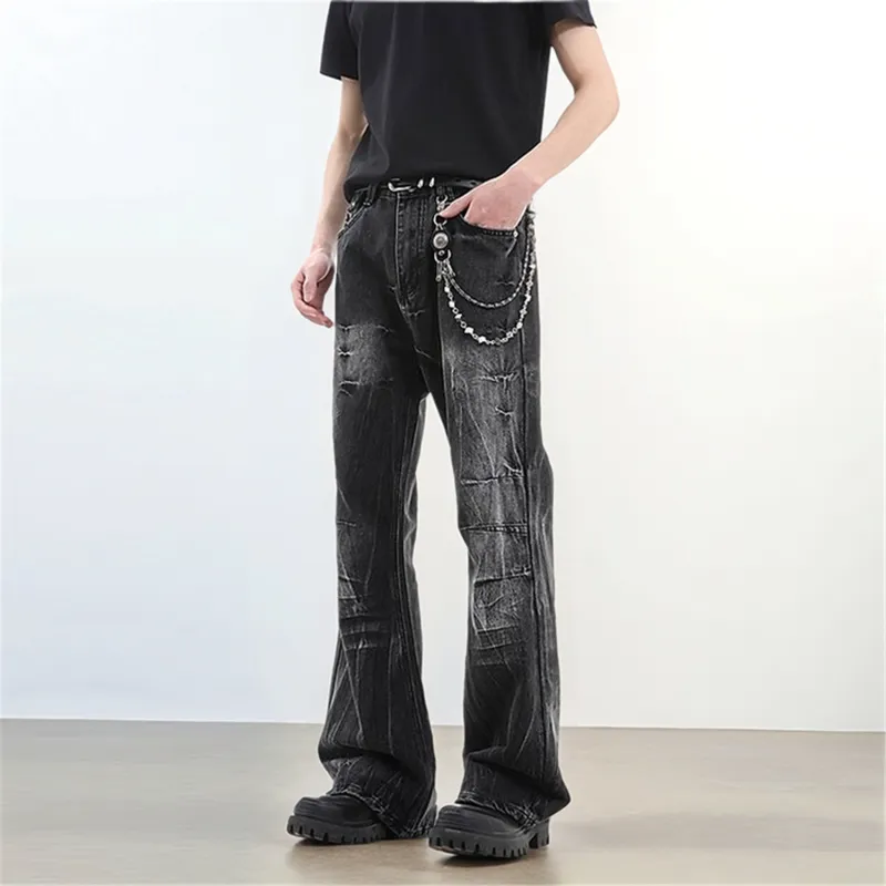 FASTFISH Jeans Unisex Black-3