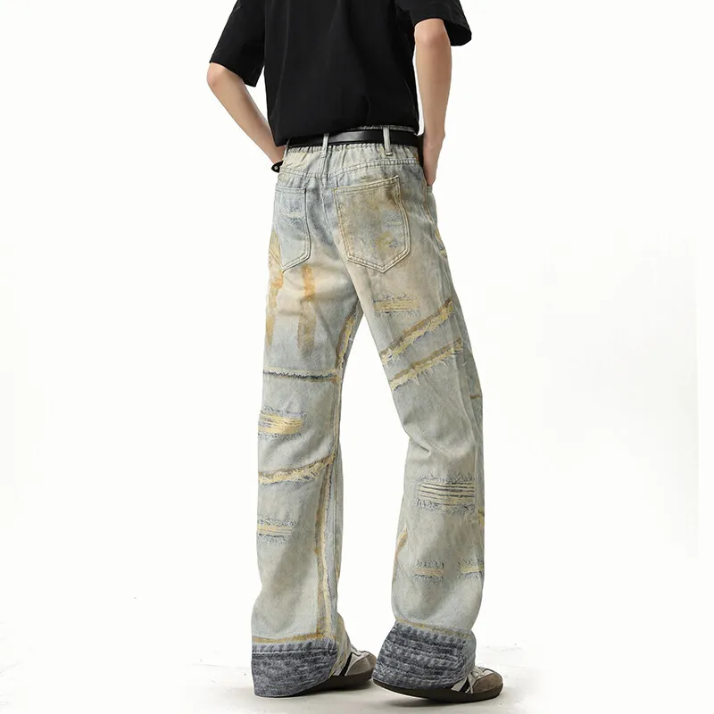 FASTFISH Jeans Unisex Blue-3
