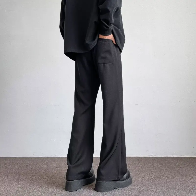 FASTFISH Suit Trouser Unisex Black-2