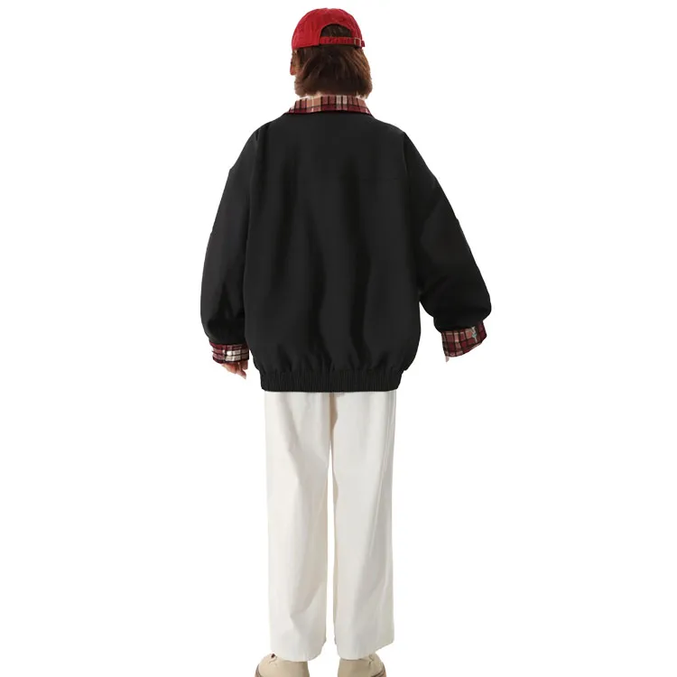 FASTFISH Jackets Coats Unisex Black-2