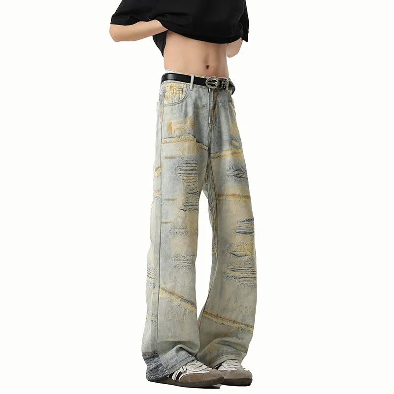FASTFISH Jeans Unisex Blue-2