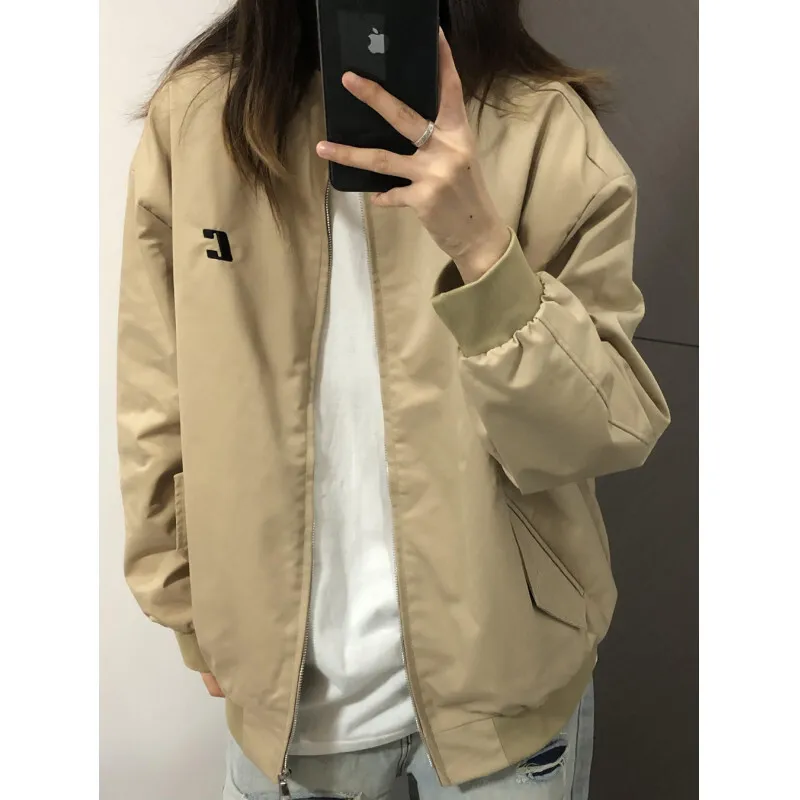 FASTFISH Jackets & Coats Unisex Khaki-4