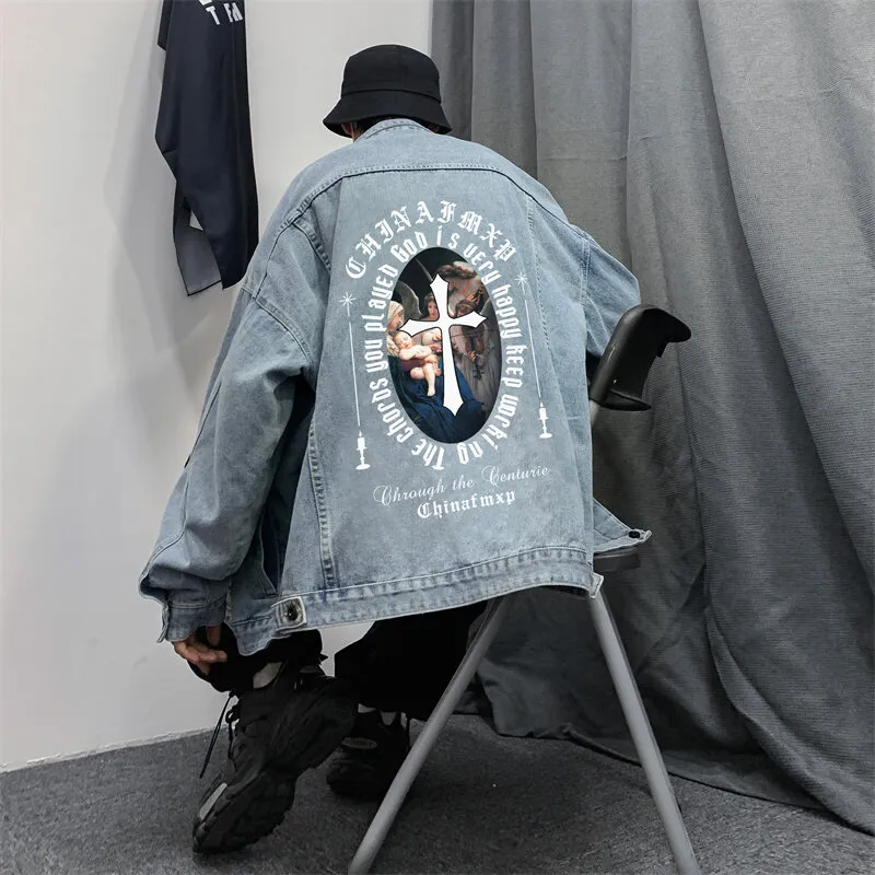FASTFISH Denim Jackets Unisex-6