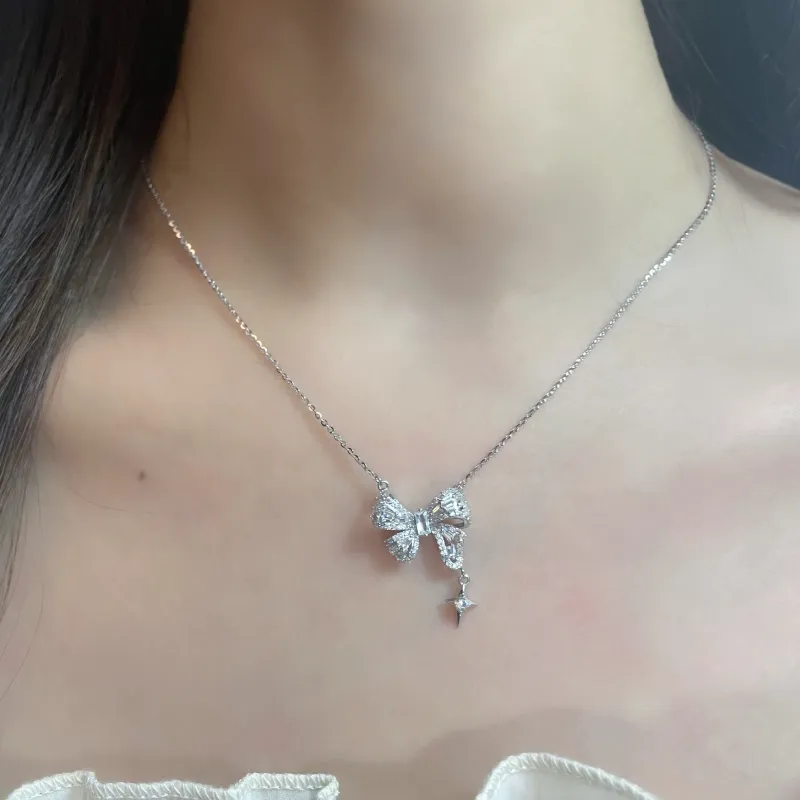 YDE S925 Silver Necklaces Women's-3