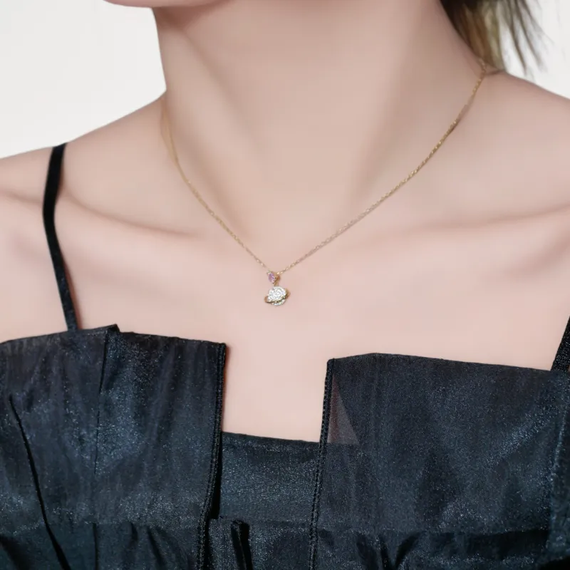 YDE S925 Silver Necklaces Women's-2