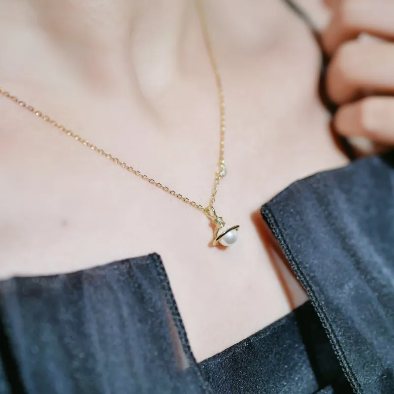 YDE S925 Silver Necklaces Women's-2