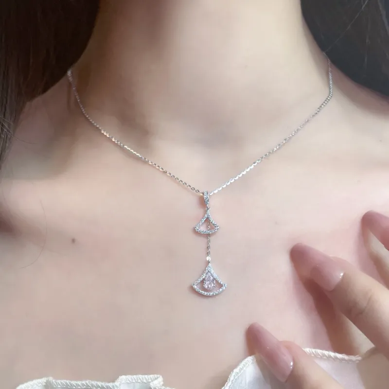 YDE 925 Sterling Silver Necklaces Women's-4