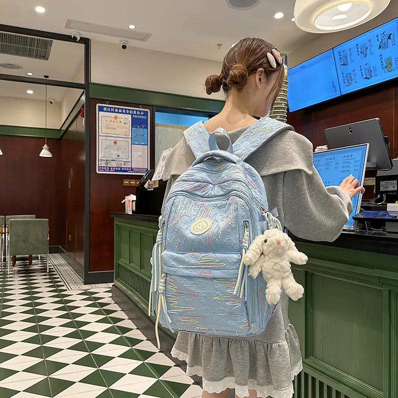 DCLOUD Nylon Backpack Women's Multicolor-22