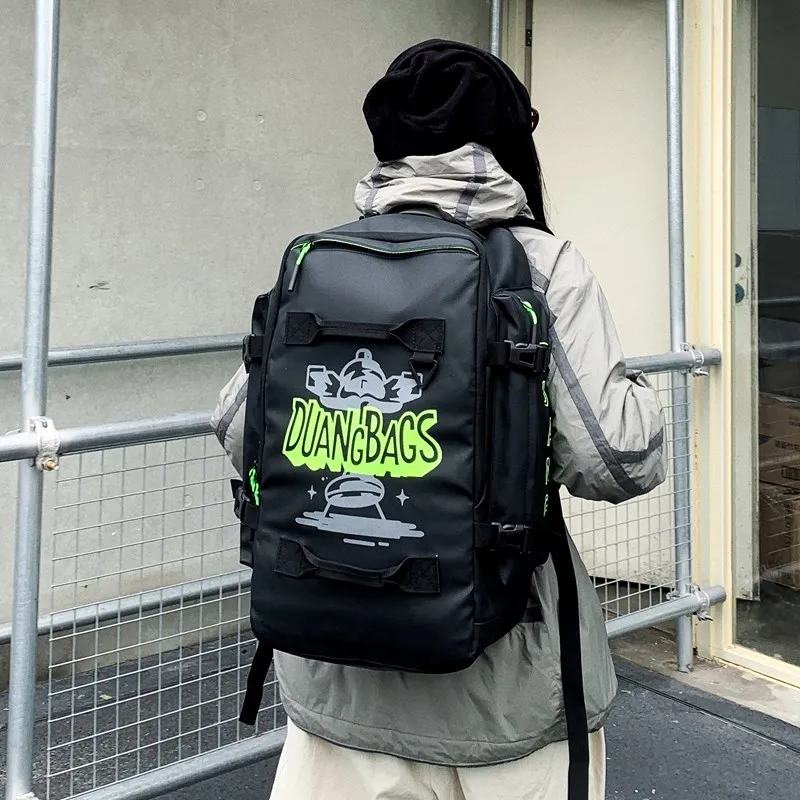 DCLOUD Composite PU Backpack Regular Unisex Multicolor-25
