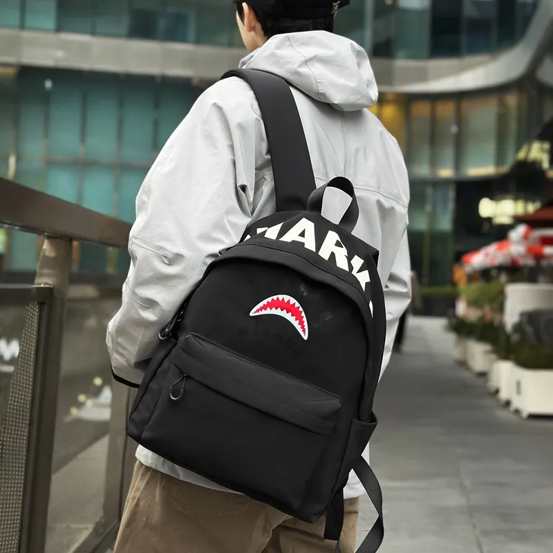 DCLOUD Nylon Backpack Unisex Multicolor-16