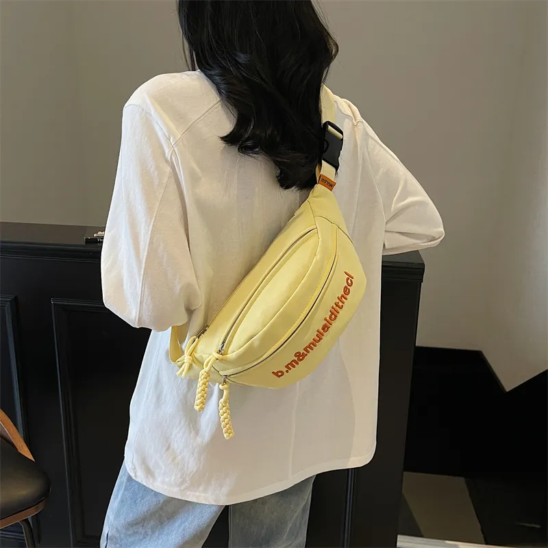 DCLOUD Fabric Fanny Pack Unisex Multicolor-15