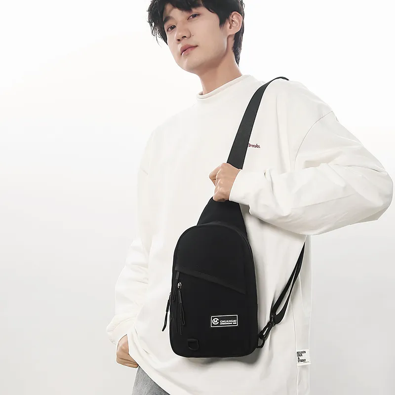 DCLOUD Nylon Sling Bag Unisex Multicolor-7