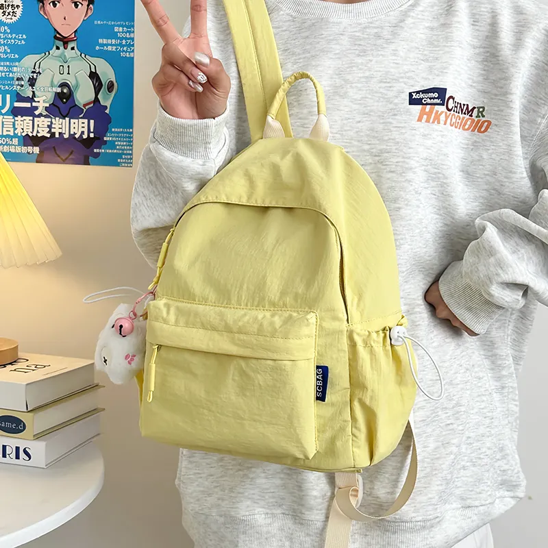 DCLOUD Nylon Backpack Unisex Multicolor-15