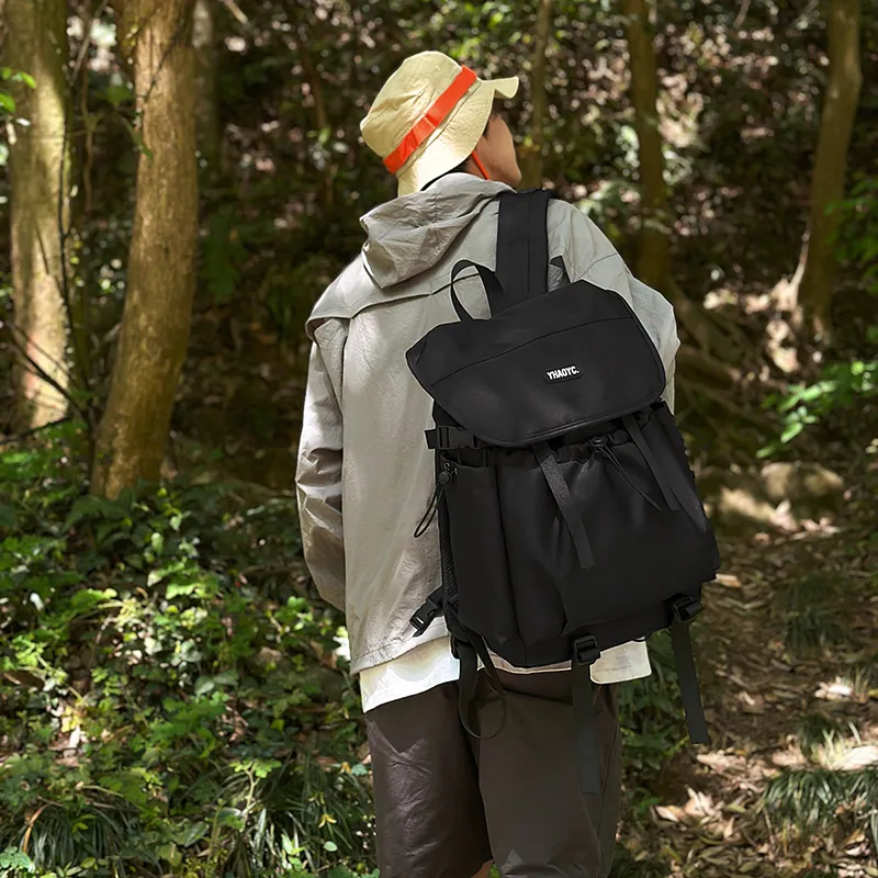 DCLOUD Nylon Backpack Unisex Multicolor-9