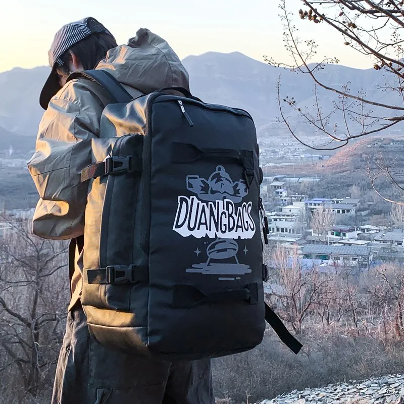 DCLOUD Composite PU Backpack Regular Unisex Multicolor-11