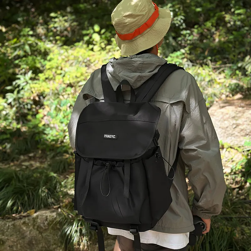DCLOUD Nylon Backpack Unisex Multicolor-12