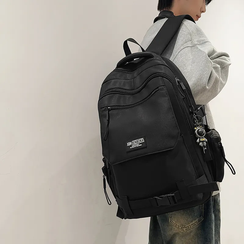 DCLOUD Nylon Backpack Unisex Multicolor-3