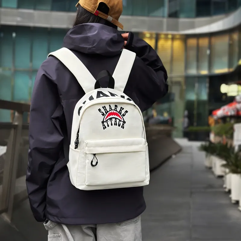 DCLOUD Nylon Backpack Unisex Multicolor-21