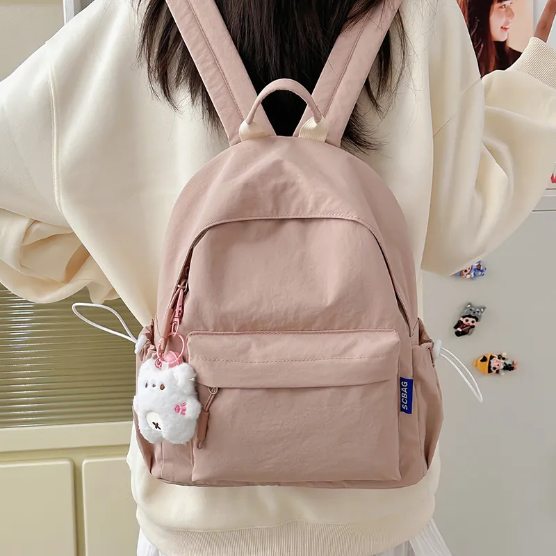 DCLOUD Nylon Backpack Unisex Multicolor-29