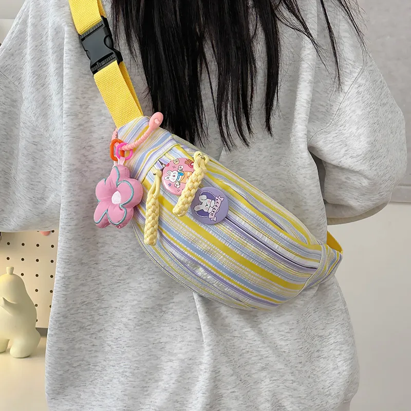 DCLOUD Nylon Sling Bag Regular Women's Multicolor-21