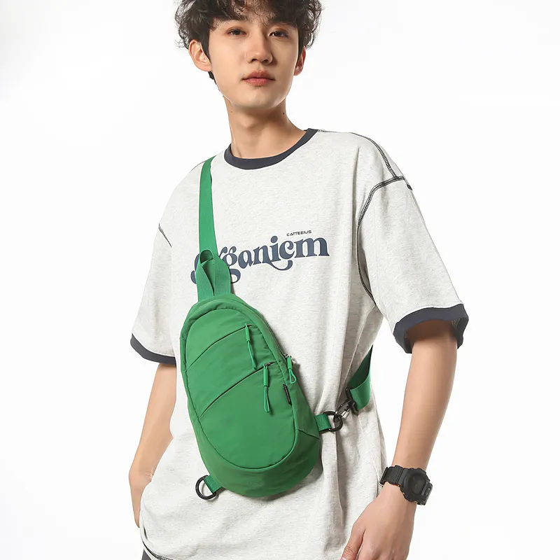 DCLOUD Nylon Sling Bag Unisex Multicolor-10